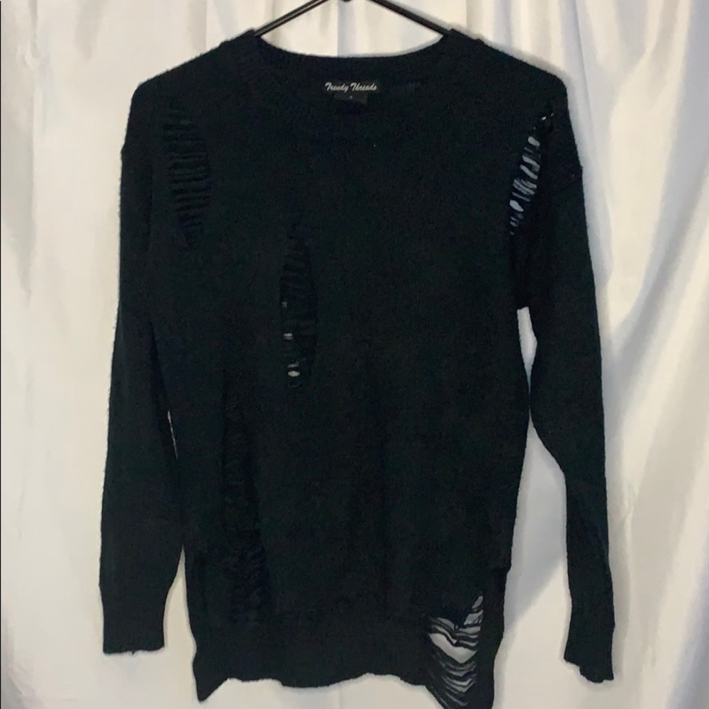 Distressed Sweater